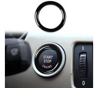 Anello decorativo per pulsante di avviamento motore aftermarket per BMW Serie 3 E90 E92 E93 320i Z4 E89 2009-2012 per interni per chiave di accensione
