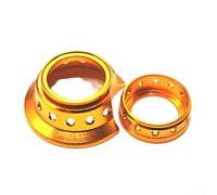 Anello decorativo su misura per DAIWA per TATULA 22 70 e per mulinelli Steez 17 ATW (oro scuro)