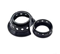 Anello decorativo su misura per DAIWA per TATULA 22 70 e per STEEZ 17 ATW Baitcaster mulinelli (nero)