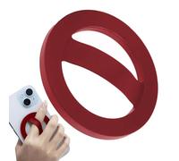 Anello del cellulare in silicone, squillo del telefono per il retro telefono,Anello per impugnatura in silicone | leggeri leggeri con base di aspirazione per palestra, viaggio, foto