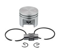 anello del pistone del cilindro pneumatico Kit cuscinetto ad aghi con pistone e anelli da 38 mm e perno da 10 mm/adatto for motosega Stihl MS180 018 180 set di pistone e anello efficiente per pompa