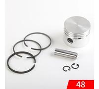 anello del pistone del cilindro pneumatico Kit pistone e anelli for compressore d'aria efficiente/Adatto for funzionalità ottimale della pompa dell'aria 42 mm/47 mm/48 mm/51 mm/65 mm/70 mm/80 mm/90