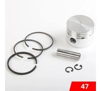 anello del pistone del cilindro pneumatico Pistone for compressore d'aria affidabile con robusti anelli del pistone, set completo/adatto for pompe d'aria da 42 mm/47 mm/48 mm/51 mm/65 mm/70 mm/80 mm