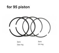 Anello del pistone Il set di fasce elastiche for compressore d'aria include diverse opzioni/adatto for una tenuta efficace su cilindri da 55 mm a 95 mm come for FS100 anello del pistone del cilindro p