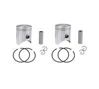 Anello del pistone Kit fasce elastiche for pistoni motore moto da 1/2 pezzi, dimensioni standard 54 mm, adatto for Honda NSR250 p1 p2 p3 NSR 250 anello del pistone del cilindro pneumatico(2 Sets 54mm)