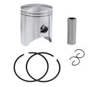 Anello del pistone Kit fasce elastiche for pistoni motore moto da 1/2 pezzi, dimensioni standard 54 mm, adatto for Honda NSR250 p1 p2 p3 NSR 250 anello del pistone del cilindro pneumatico(1 Set 54mm)