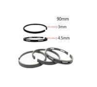 Anello del pistone Set 3 in 1 for compressore d'aria, 2" 51 mm, diametro esterno 42/47/48/50/65/70/75/80/90/95 mm, anello di tenuta del pistone di bilanciamento (OD) anello del pistone del cilindro pn
