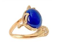 Anello della dopamina Amourfoxfairy, anello della molecola della dopamina,Fascia ad anello con struttura molecolare della (1PCS,one size)