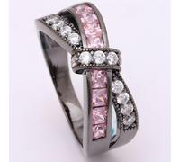 Anello DI-2312 - Nero / Rosa / 49,3mm