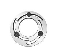 Anello di alesatura regolabile con ganasce morbide 1 pz. Dispositivo di foratura for riparazione di ganasce ad anello a tre ganasce idrauliche da 5/6/8/10 pollici(Hydraulic 3-jaw 10IN)