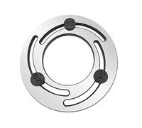 Anello di alesatura regolabile per griffe morbide, Anello di formatura idraulico a tre ganasce for la riparazione della ganascia del mandrino tornio CNC da 4-10 pollici(Hydraulic 3-jaw 4in)