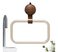 Anello di asciugamano - Porta del supporto a parete per cucina del bagno | Design di aspirazione sotto vuoto senza configurazione trapano, bar spaziale per l'appartamento Dorm RV Hotel Water
