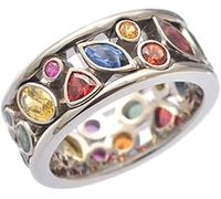 Anello di barretta Modello Geometrico Hollow Fine Artigianato delle Donne del Partito Banchetto dei Monili del Regalo US 8 Useful