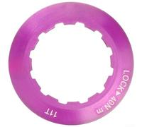 Anello di bloccaggio ad anello per mountain bike, riutilizzabile, blu, per | Lega aeronautica 7075, finitura anodizzata rossa, rondella anti-allentamento, 6 g ultraleggero, si adatta a mozzi standard