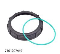 Anello Di Bloccaggio In ABS Nero Con Guarnizione Per RENAULT MEGANE CLIO