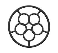 Anello di bruciatore per stufa Stand - Supporto in ghisa durevole | Anello di riduttore del porta padella non slip, da cottura stabile per cucina, distribuzione di calore affidabile