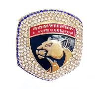 anello di campionato, Coppa Stanley dei Panthers Puck 2025 con box hockey