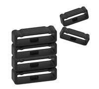 Anello di chiusura in silicone compatibile con Garmin Fenix 7X /Fenix 5X /Fenix 6X Pro Solar/Fenix 3 Hr Tactix Delta Brave Band Keeper chiusura ad anello connettore di sicurezza