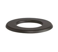 ANELLO DI COPERTURA per TUBI ACCIAIO PORCELLANATO 2mm Aeternum ALA Nero D. 80 mm onforme]