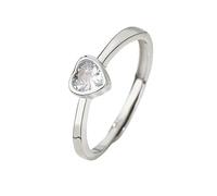 Anello Di Coppia A Forma Di Cuore Endless Love Per Uomo E Donna, In Argento Sterling 925, Con Promessa Di Fidanzamento, Fede Nuziale Per Lui E Per Lei, Fascia Per Dita Cave, Regalo Di Bigiotteria Al