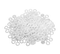 Anello di esca rotondo da 50 pezzi trasparenti a fioctina di neve resistenti europee pellet esca a palline per pesca carpa applicazione larga applicazione robusta materiale