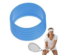 Anello di Fascia da Tennis - Anello in per Racchetta da Tennis, Manico Elastico per Racchetta da Tennis Anello in | Grip per Racchetta da Tennis, Copertura Assorbente per Tennis Non
