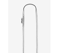 Anello di fettuccia Edelrid Dyneema 8 mm x 90 cm bianco nero