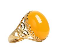 Anello di Fidanzamento da Donna in Argento Sterling 925, Ovale, Gioielli di per Fidanzamento, promessa di Matrimonio, Anello per l'eternità