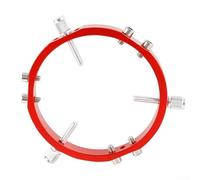 Anello di fissaggio fotografico a tre punti in alluminio lavorato CNC per telescopi, ideale per stabilizzare l'obiettivo della fotocamera (100 mm)