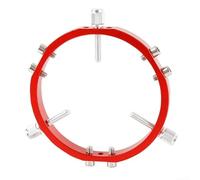 Anello di fissaggio fotografico a tre punti in alluminio lavorato CNC per telescopi, ideale per stabilizzare l'obiettivo della fotocamera (110 mm)