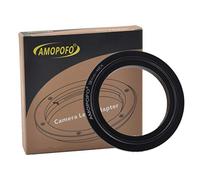Anello di inversione macro da 58 mm a NEX. Adattatore per fotografia macro. Compatibile con Sony Alpha E-Mount A6500 A6300 A5100 A6000 A5000 A3000 NEX-3 NEX-5 A7RIII A9 A7III A7 A7s A7R A7II A7RII
