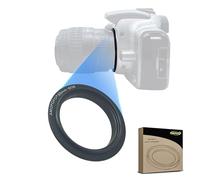 Anello di inversione per obiettivo macro da 55 mm, compatibile con EF 90D 80D 70D 60Da 60D 50D 40D 30D T6 T7 T5 SL3 SL2 T8i T7i T6i T6s T5i con kit obiettivo EF-S 18-55 mm e obiettivo filettatura