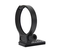 Anello di Montaggio per Treppiede per Obiettivo, Lavorazione Precisa Foro per Vite da 1/4 Anello di Montaggio per Treppiede in Metallo con Collare per Obiettivo in Lega di