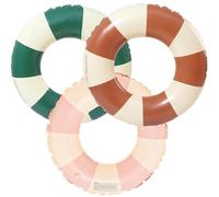 Anello di nuoto gonfiabile, Anello di Nuoto Gonfiabile Galleggiante Adulti, Vintage a Righe Ciambella Salvagente Gonfiabile, per Galleggiante per bambini adulti