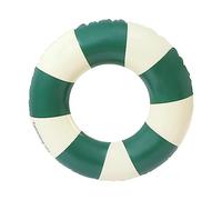 Anello di nuoto gonfiabile, Anello di Nuoto Gonfiabile Galleggiante Adulti, Vintage a Righe Ciambella Salvagente Gonfiabile, per Galleggiante per bambini adulti (verde)