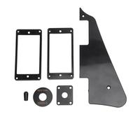 Anello di Pickup in Plastica Premium Set di Chitarra Elettrica Anelli Ricambio Easy Installa Set Completo per la Piastra Posteriore