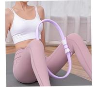 Anello di Pilates, anello da 15 pollici di pilates con manici imbottiti in schiuma, anelli di allenamento per il fitness, allenamento a casa anelli di pilates, anello di yoga per tonificare braccia,