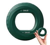Anello di presa manuale,Anelli rinforzanti per le mani | Anello per esercitare l'avambraccio in silicone,Allenatore di a doppia per sviluppare muscoli per atleti gimn
