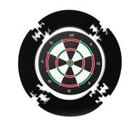 Anello di protezione per bersaglio, 5 pezzi, per bersaglio surround, per freccette Eva Surround, protezione da parete, per la protezione da parete (nero)