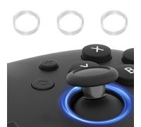 Anello di protezione per joystick, protezione per bastone, scudo per controller, migliora la stabilità della presa, veloce da applicare e rimuovere, 0,95 x 0,35 cm, ideale per uomini e donne