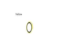Anello di protezione per lente in vetro temperato 3D giallo compatibile con Apple compatibile con iPad11a generazione (A16) 2025, 10a generazione