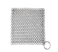 Anello di pulizia della cucina Panno Catena in Acciaio Inox Scrubber Pan Raschietto Accessori Pentole Riutilizzabile Lavaggio Net Pulizia ToolFashion Design