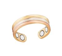 Anello di rame magnetico gioielli, 3500 gauss adatto a magnetoterapia, può alleviare l'artrite ed emicrania (C)