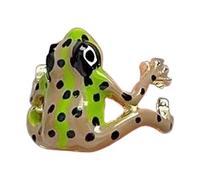 Anello di rana fresco, anelli di rana | Anelli con rana di albero a forma di rana,Gruppo di dita realistico, buffonate natalizie divertenti per donne ragazze, Se référer au descriptif,