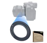 Anello di retromarcia per obiettivo macro da 49 mm a m4/3, compatibile con Panasonic G1, G2, G3, G5, G9, GH1GF2, GF3, GF5, GF6, GF7, GF8, GM5, GX1, GX2, GX7, G90, G91, con obiettivo filettato da 49 mm. 3)
