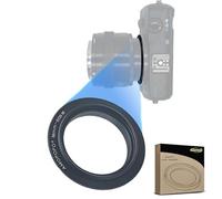 Anello di retromarcia per obiettivo macro da 58 mm, compatibile con fotocamera mirrorless Canon EOS M M1 M2 M3 M5 M6 M10 M50 M100, con obiettivo filetto filtro da 58 mm. Macro Shoot (58 mm-EOS M)