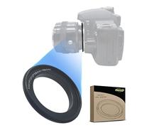 Anello di retromarcia per obiettivo macro da 58 mm compatibile con Nikon D700, D800, D800E, D40, D50, D60, D70, D70S, D80, D40X, D90, D3000, D3100, D3200, Fotocamera e con filettatura filtrante da 58 mm. 8 mm-AI)