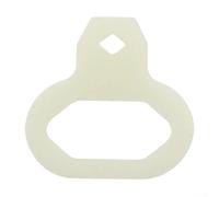 Anello di ricambio per testa secondaria subacquea con effetto bagliore al buio e gancio in silicone a sgancio rapido compatibile con regolatori di respirazione subacquea (blu)