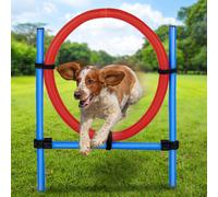 Anello di Salto per Cani Agility Dog Addestramento Cani Ostacoli con Borsa