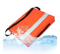 Anello Di Salvataggio Werfable | Piscina Piscina Cuscini Di Sicurezza con Un Guinzaglio, Uomo Sopra Bordo Di Salvataggio, Boa Di Sicurezza 46x36 Cm per Zattera Di Natati